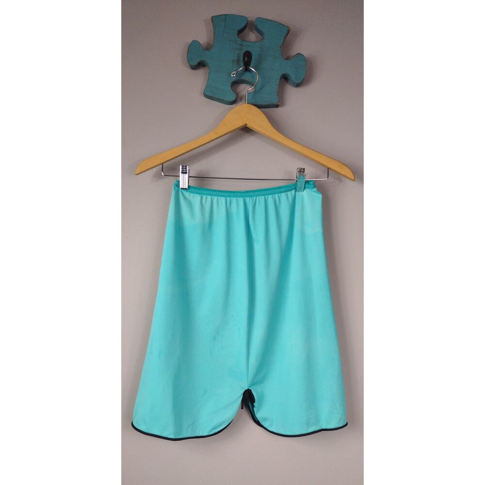 Vintage Vassarette by Munsingwear Half Slip Small Blue Nylon Lace Trim Lingerie